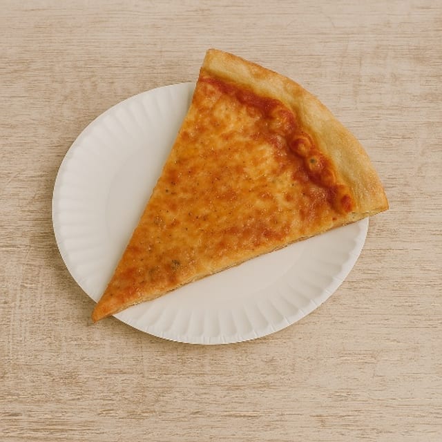 1 Slice Pizza & Can of Soda.