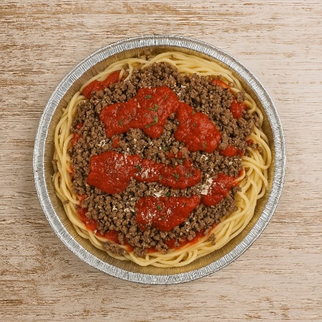 Spaghetti Meat Sauce.