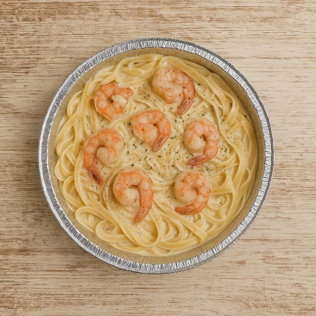 Fettuccine Shrimp.